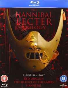 The Hannibal Lecter Trilogy | Red Dragon / The Silence of the Lambs / Hannibal  |   Blu-Ray